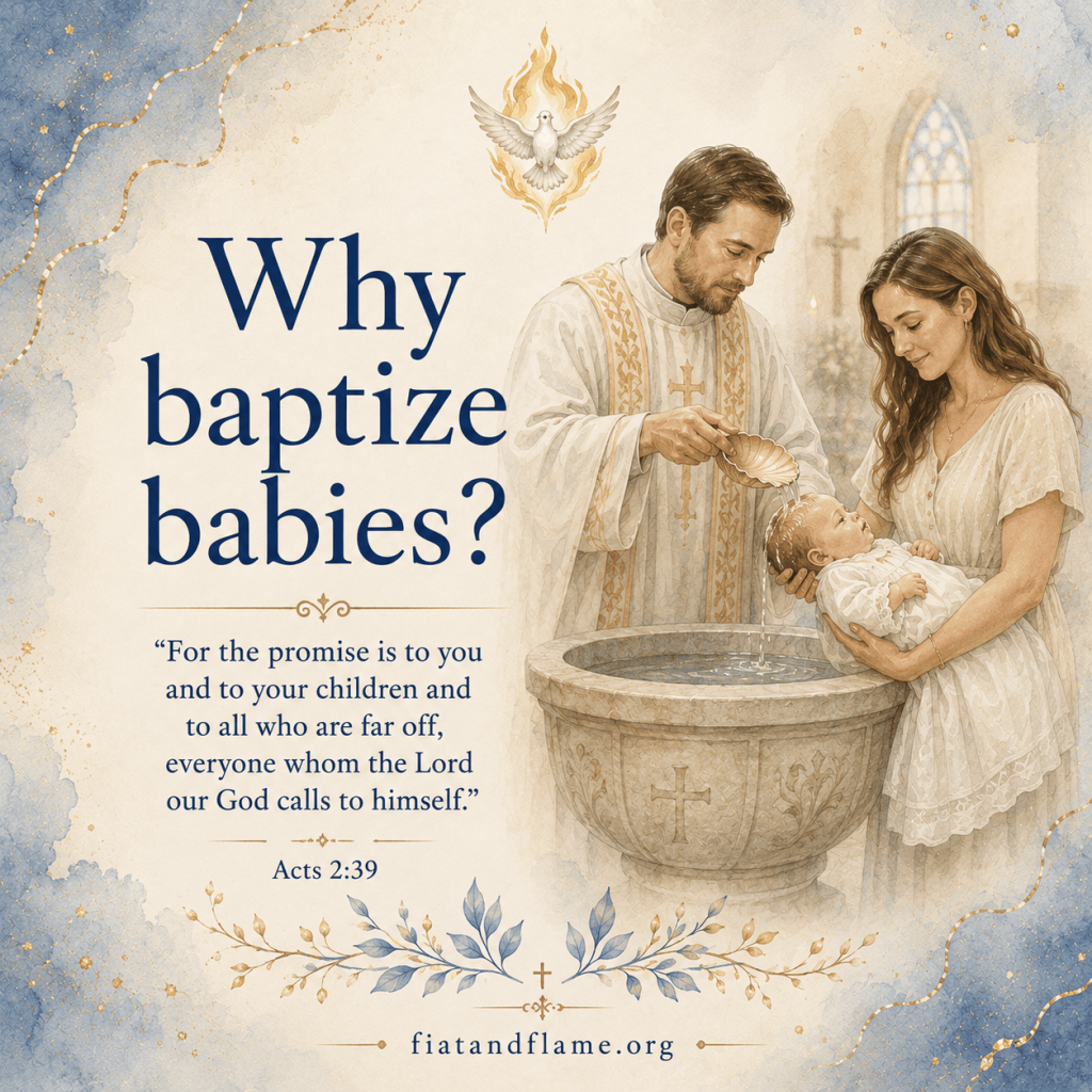 Why Do Catholics Baptize Babies?