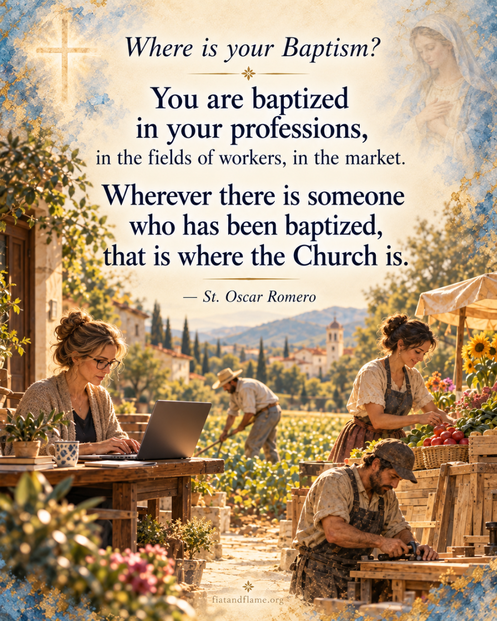 Where Is Your Baptism? Living Our Faith Beyond the Church Walls