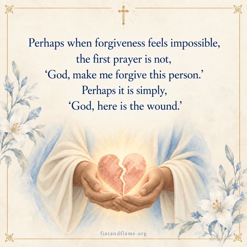 You Cannot Force Forgiveness